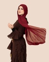 Brown Ruffle Dress