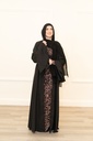 Tiger print abaya outfit