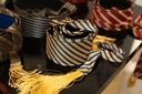 Cashmere Belts -gold blue