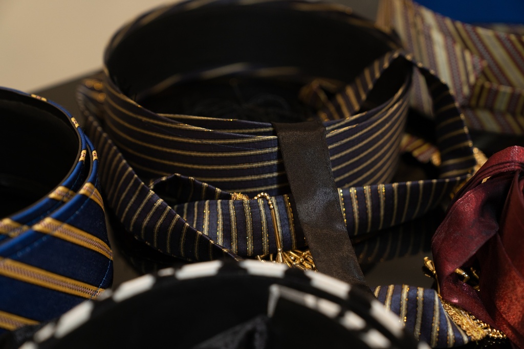 Cashmere Belts - dark blue