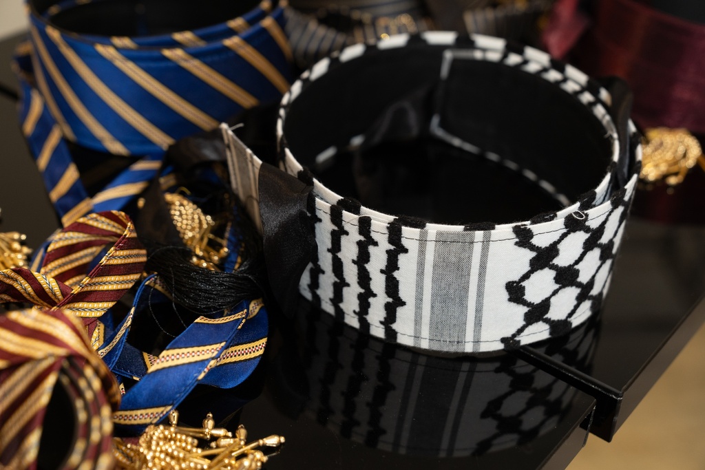 Cashmere Belts - black and white