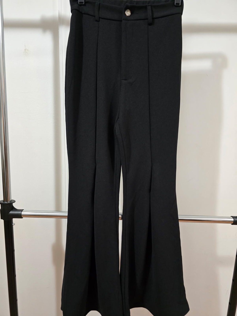 Black Wide-Leg Pants