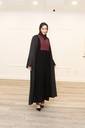 Ruffle Sleeve Abaya 