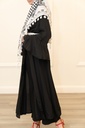 Ruffle Sleeve Abaya 