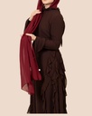 Very check and luxury ruffle dress  