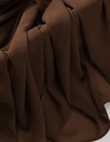 Brown chiffon