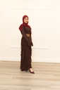 Very check and luxury ruffle dress  full outfit