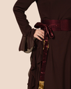 Cashmere Belts - Dark Burgundy 