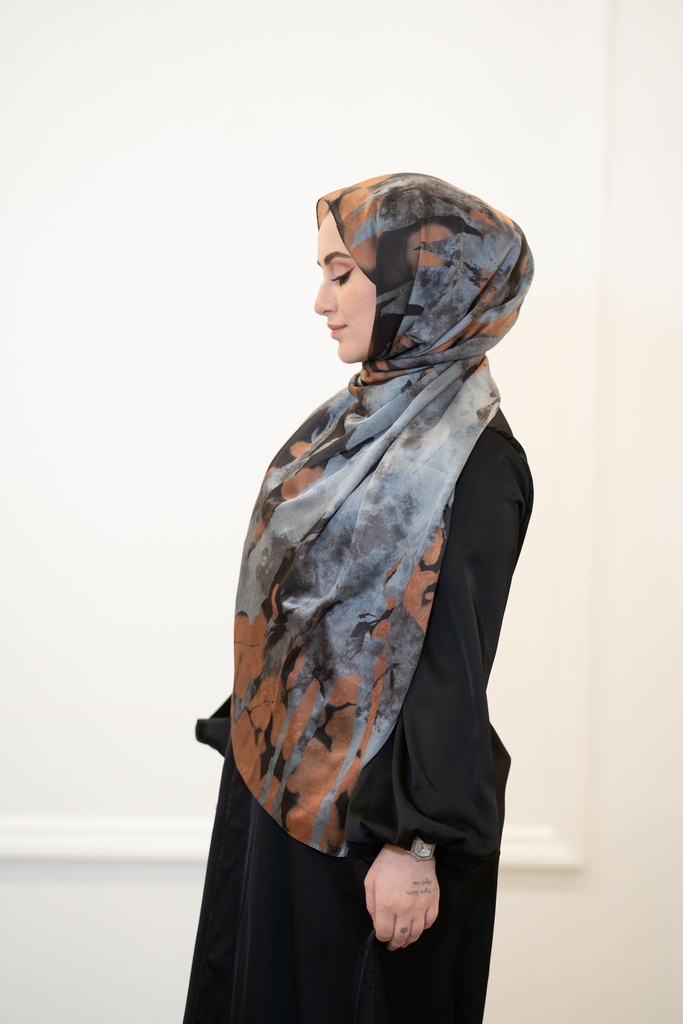 The Colored Wavy Shawl Collection