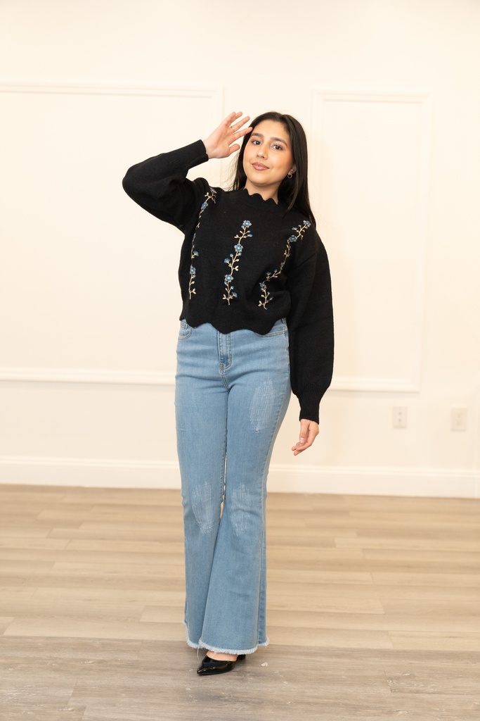 Unique Like a Blue Rose (Without Hijab)