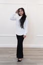 Black Wide-Leg Pant
