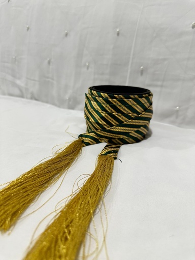 Cashmere Belts -Gold & Green