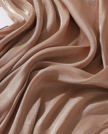 Leather Dark Powder Scarf