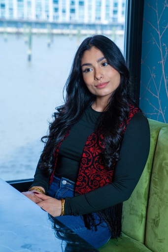 Hand Made Embroidered Red Vest 